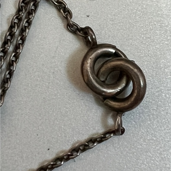 Vintage WWII Royal Canadian Air Force Pilot Lucite Sweetheart Heart Pendant 40's - Picture 9 of 9